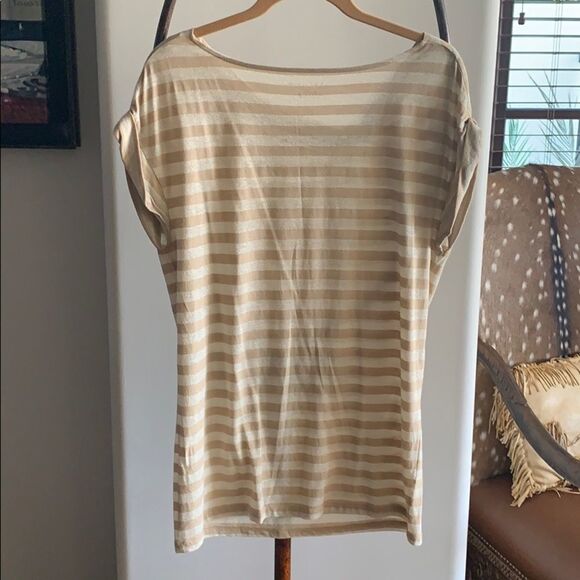 Ann Taylor Metallic Stripe Top - Picture 4 of 5